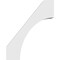 Ekena Millwork 6-in. W x 24-in. D x 30-in. H Westlake Architectural Grade PVC Knee Brace BRCP06X24X30WTL - alternate 4